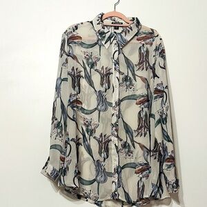 Pretty Little Things Plus NWT Floral Blouse US 16 Women’s